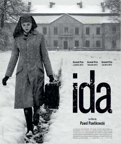 Ida - Véritable Affiche De Cinéma Pliée - Format 120x160 Cm - De Pawel Pawlikowski Avec Agata Kulesza, Agata Trzebuchowska, Dawid Ogrodnik, Jerzy Trela, Adam Szyszkowski, Marek Kasprzyk - 2014