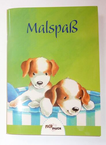 Livre De Coloriage Malspab: Les Chiots