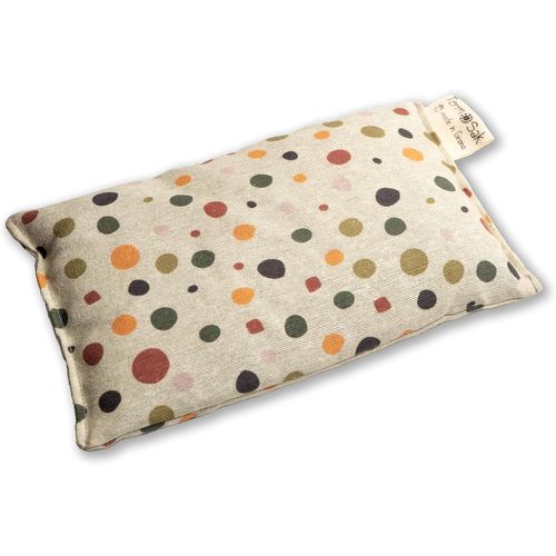 KALANKA-Bouillotte s¿¿che, 23x14 coussin chauffant eco chaud/froid, avec de graines de soja vert haute durabilit¿¿ et lavande, sac thermique pour micro-ondes/cong¿¿lateur. (009, 23x14)