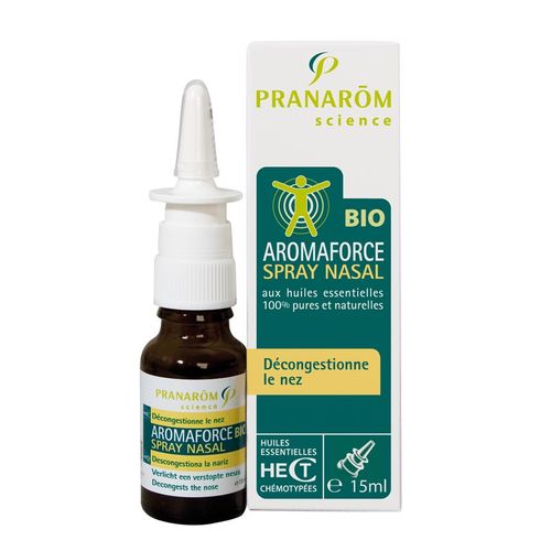 Pranarom Aromaforce Spray Nasal Bio - 15 Ml 