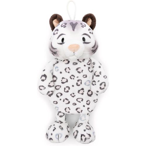 Kalanka-Peluche-Bouillotte Au Motif Du L¿¿Opard Des Neiges Eleni Snowbell, Capacit¿¿ : 300 Ml, 34 Cm, Blanche, Compagnon Douillet D¿¿S 10 Mois, Coussin Chauffant Pour Enfants Et Adultes \U2013 62447