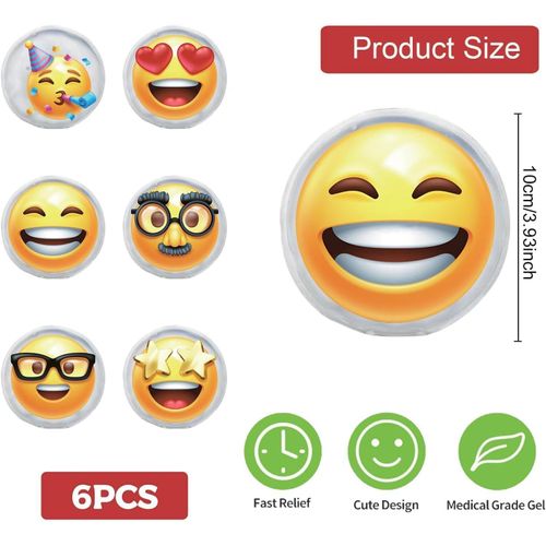 KALANKA-Lot de 6 chauffe-mains pour enfants ¿¿ plier, r¿¿utilisables, chauffe-mains pour enfants ¿¿ plier, ac¿¿tate de sodium, chauffe-mains pour femme, coussin chauffant pour les jours froids et pour le