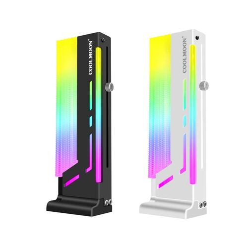 Support de carte graphique ARGB coloré, cadre Vertical pour GPU 5V 3 broches