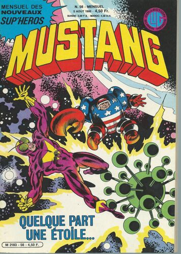 Mustang N° 56 ( 5 Août 1980 ) : " Quelque Part Une Étoile ... " ( Mikros + Ozark + Photonik )