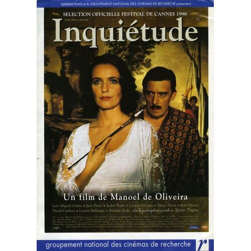 Inquiétude, Synopsis Dépliant, Manoel De Oliveira, Leonor Baldaque, Rita Blanco, Luís Miguel Cintra