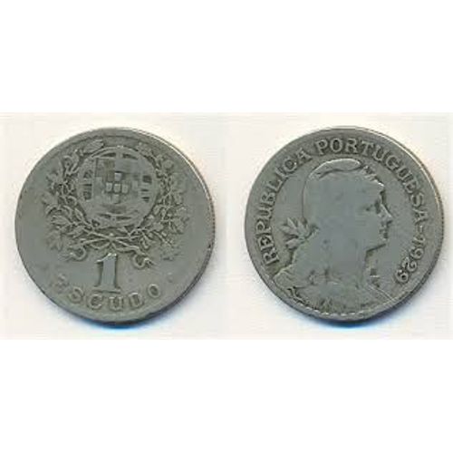 1 Escudos Portugal 1929
