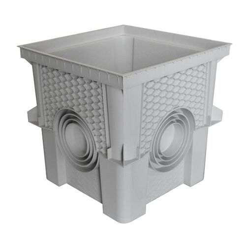 Jardibric - Regard / Réhausse 30 x 30cm collecteur des eaux pluviales (livré sans Couvercle, Dispo sur Le site: Article Couvercle COR30 ou COD30)