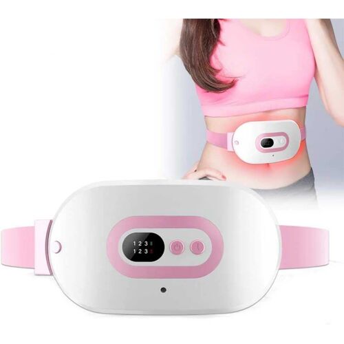 Ceinture Menstruelle Chauffante Electrique-Menstural Heating Pads Portable Coussin Regle Douloureuse 3 Niveaux Température 3 Modes De Massage