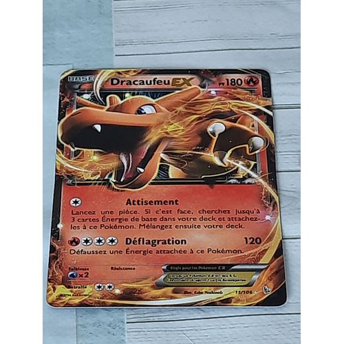 Carte Pokémon Dracaufeu Ex Pv180 11/106