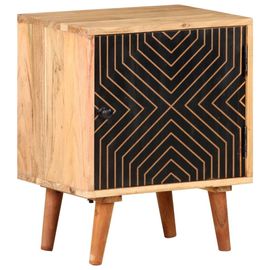 Vidaxl Table De Chevet 40x30x50 Cm Bois D'acacia Massif