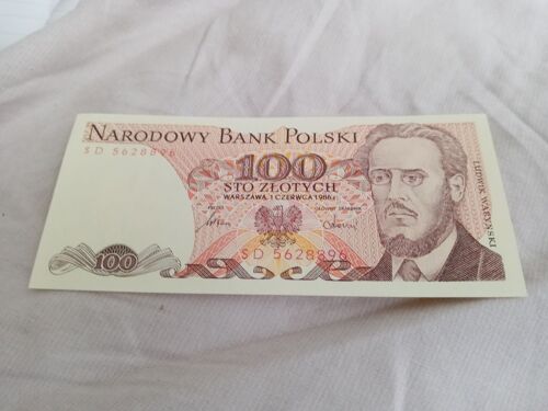 Billet 100 Zlotych Pologne