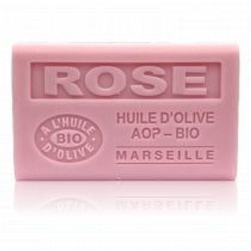 Savon À L'Huile D'Olive Aop - Bio Rose 125g 