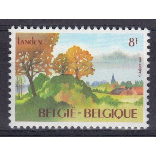 Belgique 1983 : Paysage Automnal De Landen Et Tumulus - Timbre Neuf **