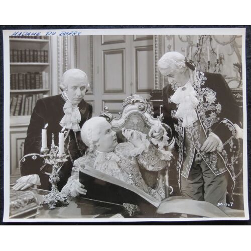 Madame Du Barry - Film Historique 1934 De William Dieterle Avec Dolores Del Rio, Reginald Owen, Victor Jory - 1 Photo Originale D'exploitation De Cinéma Usa - Affiche 20,5x25,5 Cm - Roi Versailles
