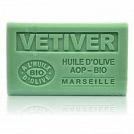 Savon À L'Huile D'Olive Aop - Bio Vetiver 125g 