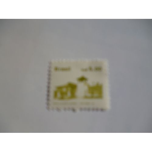 Timbre " Brésil :Capela De Santo Antonio".