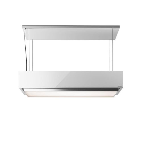 FALMEC hotte à îlot LEVANTE (Blanc - acier et verre)