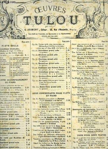 5° Grand Solo Pour La Flute Et Le Piano - Op.79.