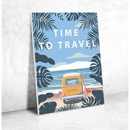 Peinture Au Numero 30x40cm Time To Travel