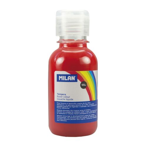 Bouteille Gouache 125 Ml Vermillon