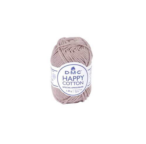 Natura Happy Cotton 3mm 20g Amigurumi Et Crochet Col. 768 Rose