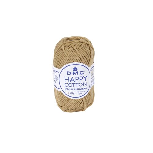 Natura Happy Cotton 3mm 20g Amigurumi Et Crochet Col. 776 Beige