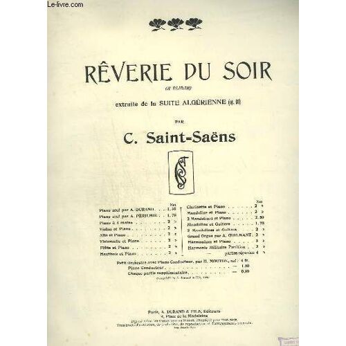 Reverie Du Soir - Violon Et Piano.
