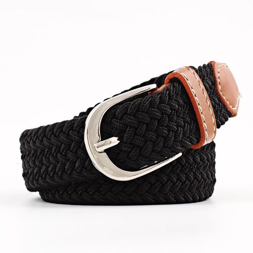 Hommes Femmes Automatique Mode Nylon Boucle Ardillon Ceinture Boucle Fans Ceinture En Toile