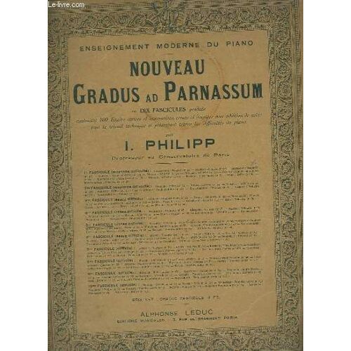 Nouveau Gradus Ad Parnassum - Fascicule 5 : Assez Difficile.