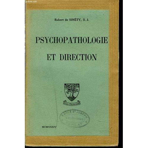 Psychopathologie Et Direction.