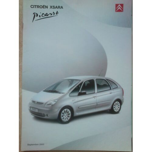 Citroen Xsara Picasso 2003 Brochure Pub...