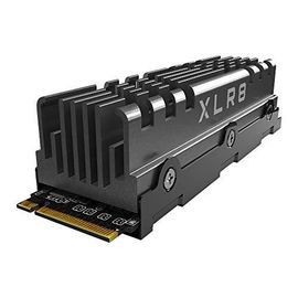 PNY Disque dur SSD XLR8 CS3140 M.2 NVMe Gen4 x4 SSD Interne avec Heatsink 1 to, Vitesse de Lecture jusqu à 7500 Mo/s, Vitesse d écriture jusqu à 5650