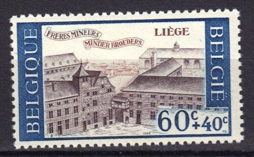 Belgique 1966 : Surtaxe Au Profit D'oeuvres Culturelles : Couvent Des Frères Mineurs, À Liège - Timbre Neuf **