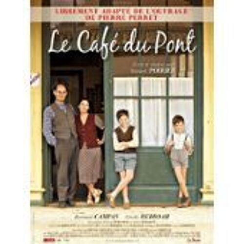 Le Café Du Pont - Manuel Poirier - Bernard Campan - Affiche De Cinéma Pliée 120x160 Cm