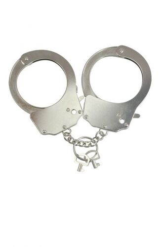 Menottes Métal Brossé Argent