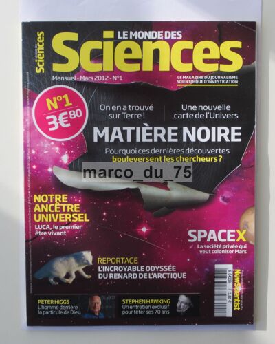 Le Monde Des Sciences Matière Noire 1