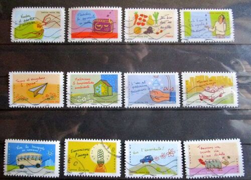 2014. Série Complète Adh965 À Adh976: Environnement "Ensemble Agissonspour L'avenir Du Climat".