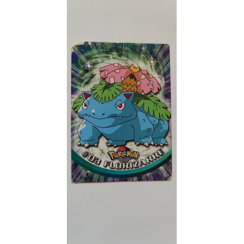Carte Pokémon Topps Tv Animation Fr #03 Florizarre