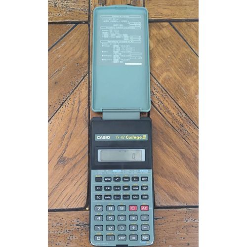 Casio fx-92 Collège III
