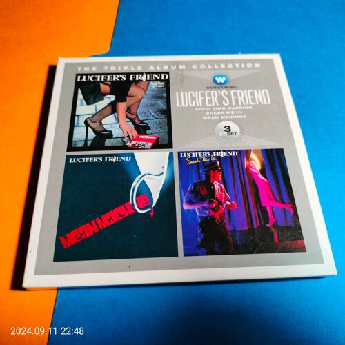 Lucifer's Friend ‎– The Triple Album Collection 3 Cd Import.