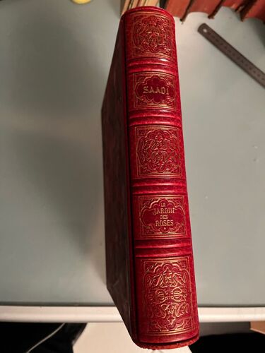 "Le Jardin Des Roses" Saadi Tome 1 Ed. Illustrée 1961
