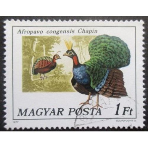Hongrie N°2552 Paon Oblitéré