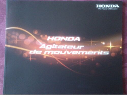 Honda Gamme 2012 Brochure Pub...