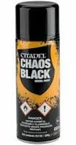 Citadel - Chaos Black - Bombe Sous Couche