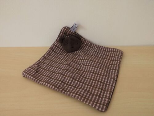 Doudou Ours Brun Carreaux Dpam Du Pareil Au Même