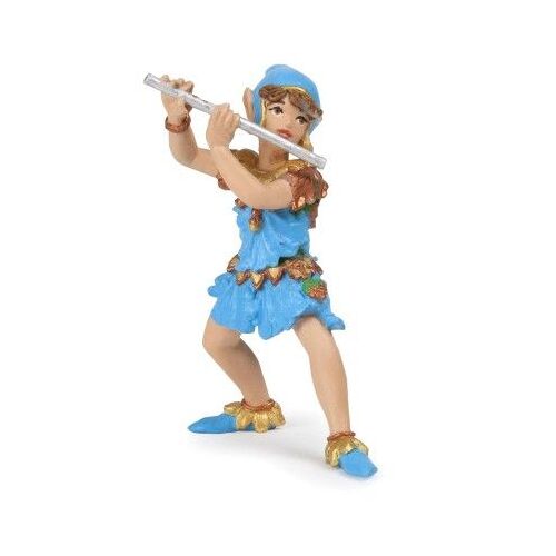 Figurine Troubadour À La Flûte