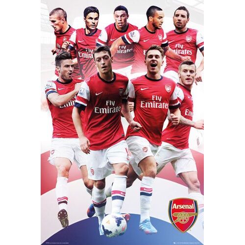 Arsenal - Equipe - Affiche / Poster Envoi En Tube