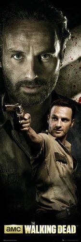The Walking Dead - Rick - Affiche / Poster Envoi En Tube