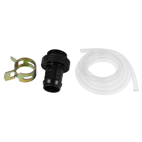 Tube de tuyau en PVC transparent pour refroidissement par eau d'ordinateur, 2 pièces, 1 PC, 2M, 6. 56Federation, 9.5X12.7Mm