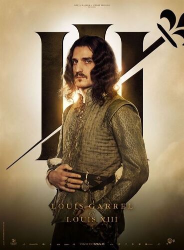 Les Trois Mousquetaires, D'artagnan - Affiche Originale De Cinéma - Format 120x160 Cm - Un Film De Martin Bourboulon Avec François Civil, Eva Green, Vincent Cassel, Romain Duris, Pio Marmaï, 3 - 2023